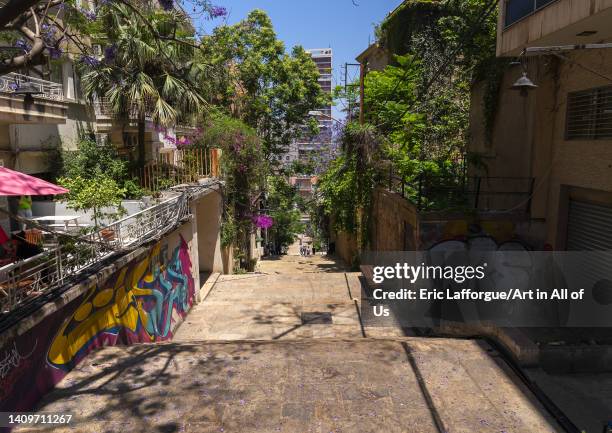 Saint Nicolas Stairs, Beirut Governorate, Beirut, Lebanon on May 27, 2022 in Beirut, Lebanon.