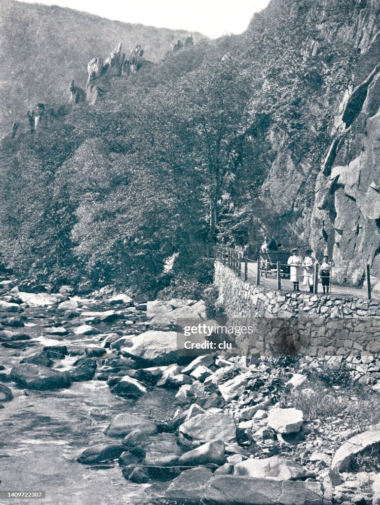 Bode Valley in the Harz Mountains