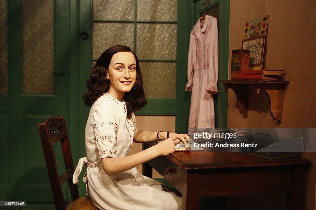 Anne Frank Hideout Reconstruction Is Presented At Madame Tussauds Berlin