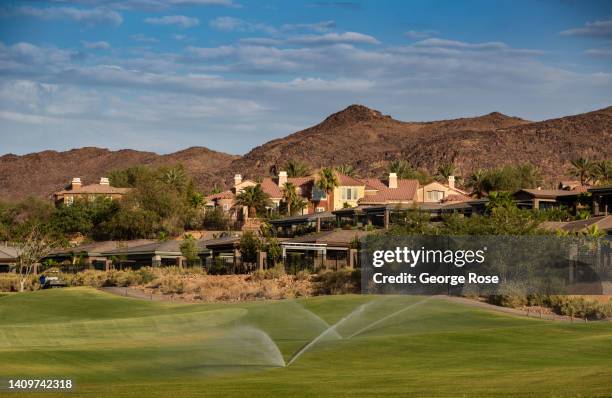 Lake Las Vegas, a grouping of several gated communities , resorts, water features, and golf courses on 350 acres located between Lake Mead and Las...