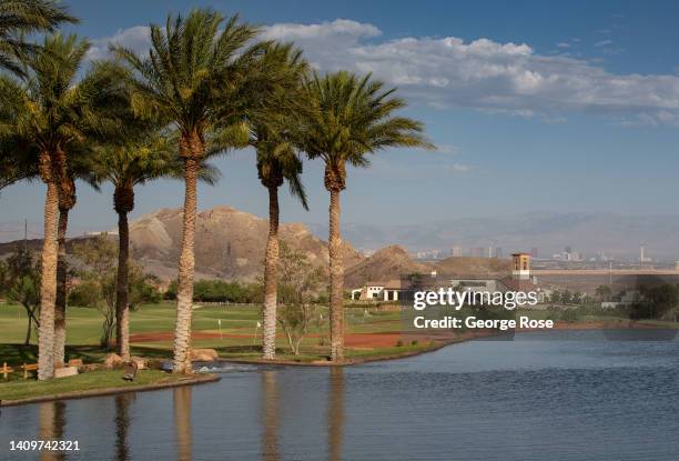 Lake Las Vegas, a grouping of several gated communities , resorts, water features, and golf courses on 350 acres located between Lake Mead and Las...