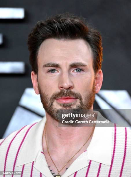 Chris Evans attends "The Gray Man" Special Screening at BFI Southbank on July 19, 2022 in London, England.