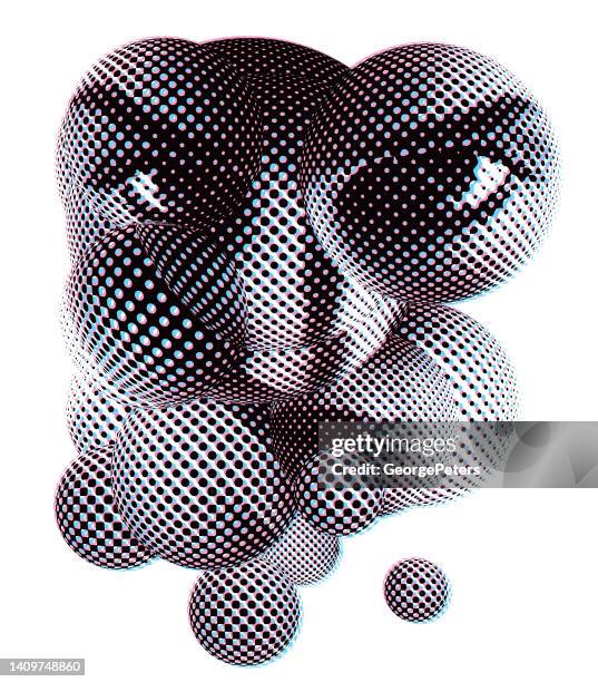 weibliches kriminelles gesicht mit glitch-technik - stereoskopische photographie stock-grafiken, -clipart, -cartoons und -symbole