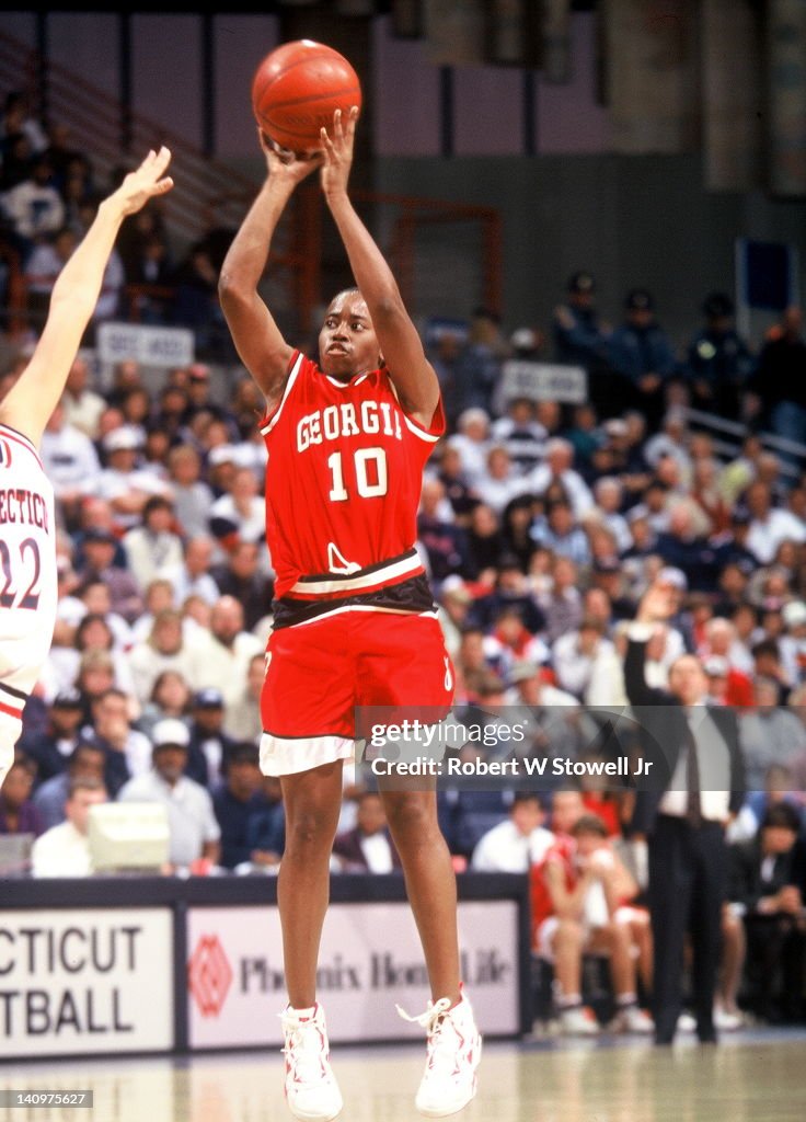 Saudia Roundtree Takes A Shot