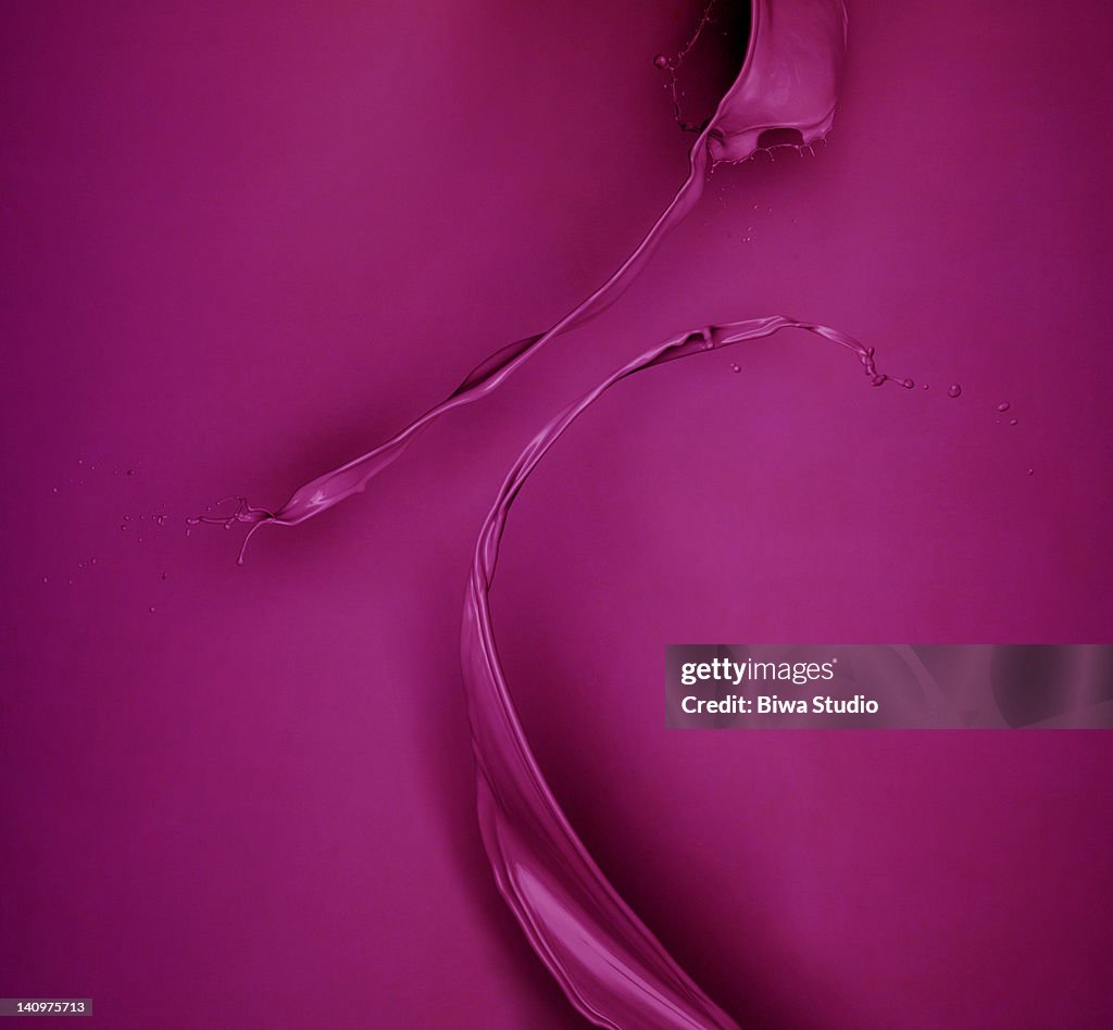 Paint Splash in midair