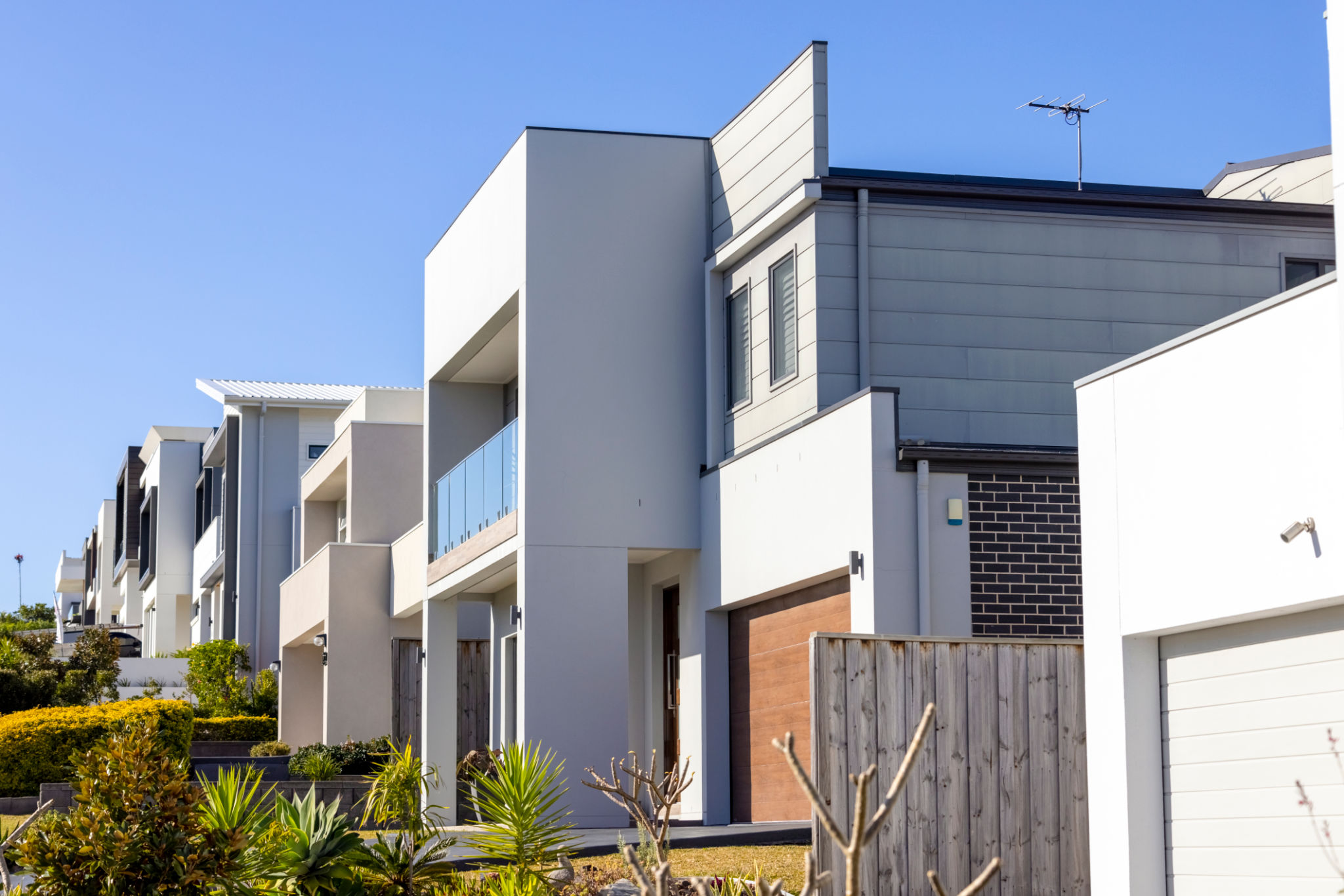 suburban houses Australia