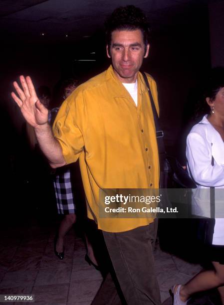 Actor Michael Richards attends NBC Summer TCA Press Tour on July 9, 1992 at the Century Plaza Hotel in Century City, California.