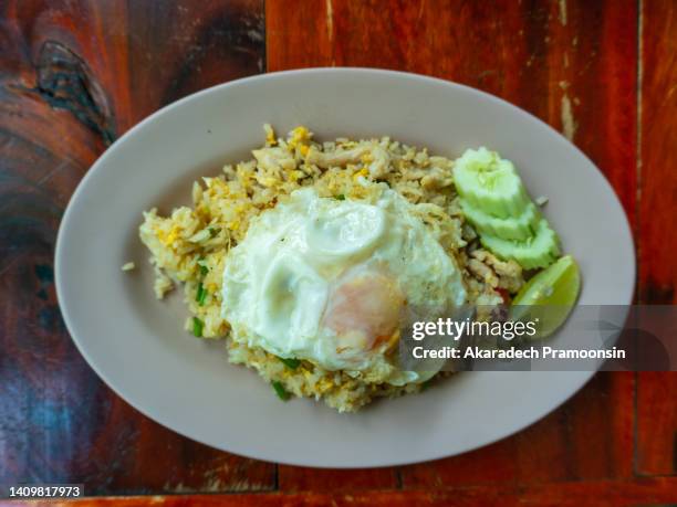 Fired Rice Top View Fried Rice Top View Photos and Premium High Res Pictures - Getty Images