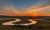 Cuckmere River Sunset