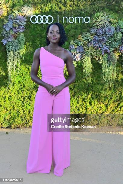 Lupita Nyong'o attends as Audi brings world-renowned restaurant Noma to Los Angeles on July 19, 2022 in Los Angeles, California.