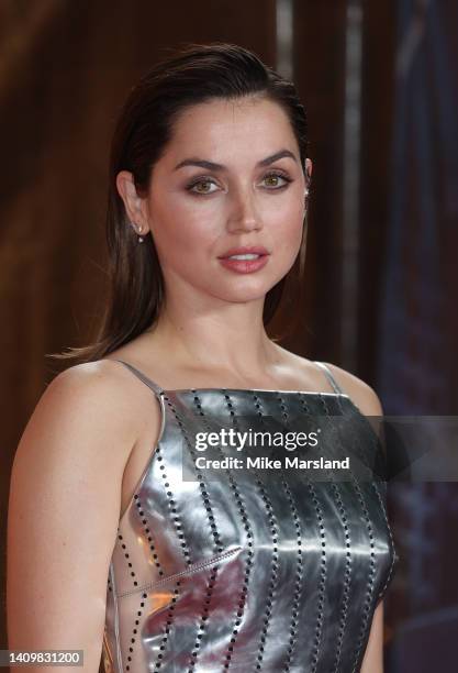 Ana de Armas attends "The Gray Man" Special Screening at BFI Southbank on July 19, 2022 in London, England.