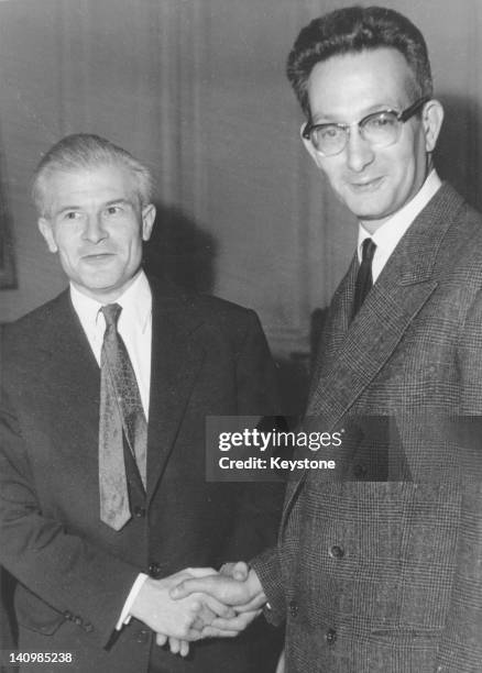 French writer Felicien Marceau has died today at the age of 98 Please refer to the following profile on Getty Images Archival for further imagery....