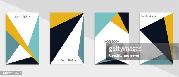 vector template triangle pattern book cover background illustration,flat design,design element - chevron background stock illustrations