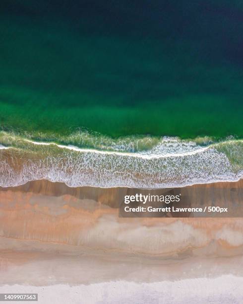 aerial view of beach,florida,united states,usa - florida beaches 個照片及圖片檔