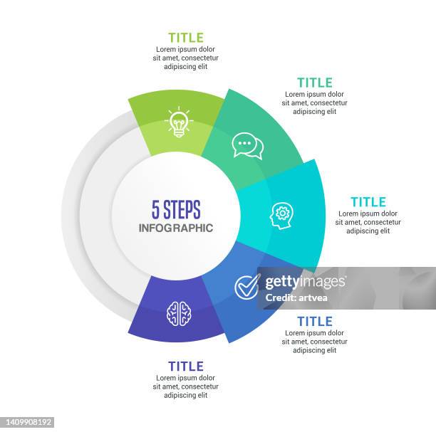 bildbanksillustrationer, clip art samt tecknat material och ikoner med infographic element - tårtdiagram