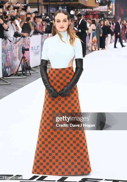 Joey King attends the "Bullet Train" UK Gala Screening at Cineworld Leicester Square on July 20, 2022 in London, England.