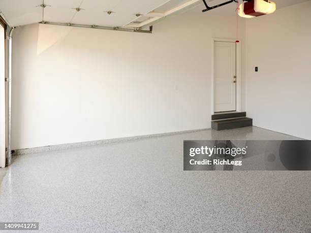 epoxy garage floor - floor stock pictures, royalty-free photos & images