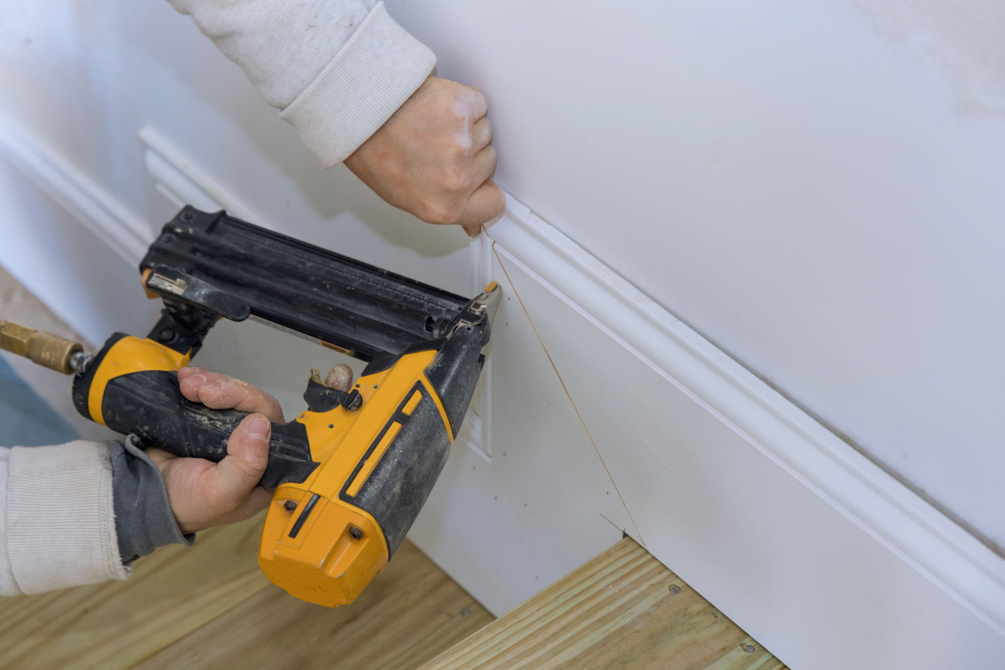 interior trim work