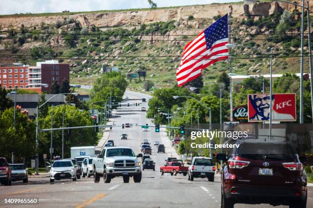 traffic - billings, montana - billings montana 個照片及圖片檔