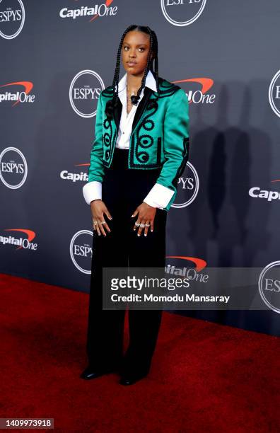 Diamond DeShields attends the 2022 ESPYs at Dolby Theatre on July 20, 2022 in Hollywood, California.