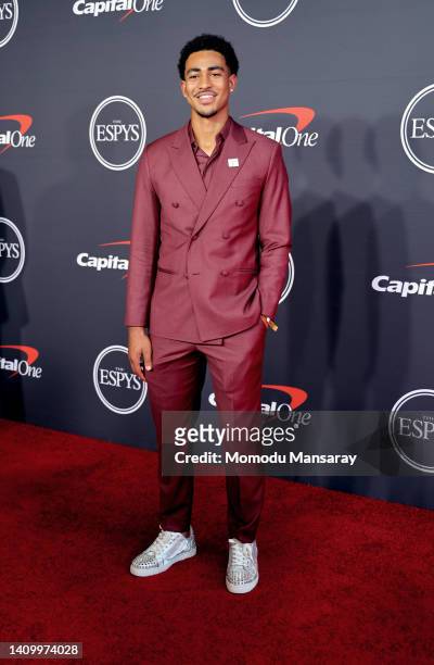 Bryce Young attends the 2022 ESPYs at Dolby Theatre on July 20, 2022 in Hollywood, California.
