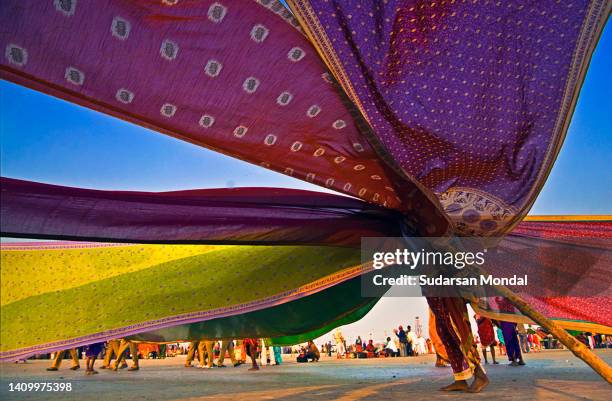 color of winds. - indian textile stock pictures, royalty-free photos & images
