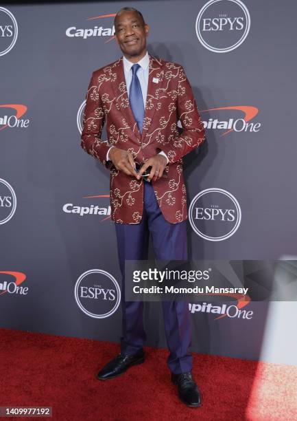 Dikembe Mutombo attends the 2022 ESPYs at Dolby Theatre on July 20, 2022 in Hollywood, California.