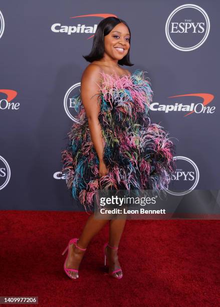 Quinta Brunson attends the 2022 ESPYs at Dolby Theatre on July 20, 2022 in Hollywood, California.