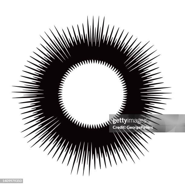 sun and sunbeams - supernova explosion stock illustrations