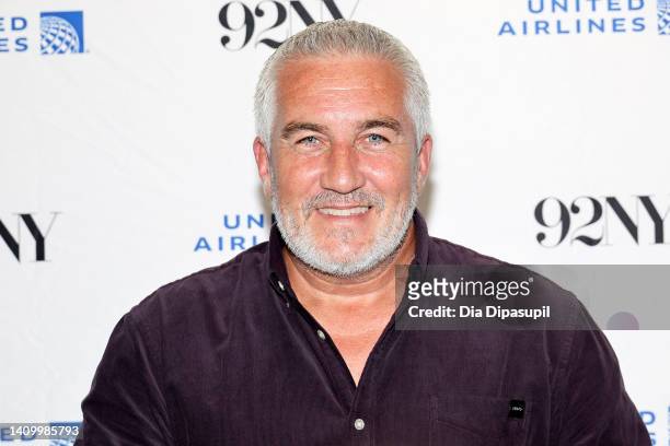 Paul Hollywood attends Paul Hollywood in Conversation with Dorie Greenspan at 92NY on July 20, 2022 in New York City.