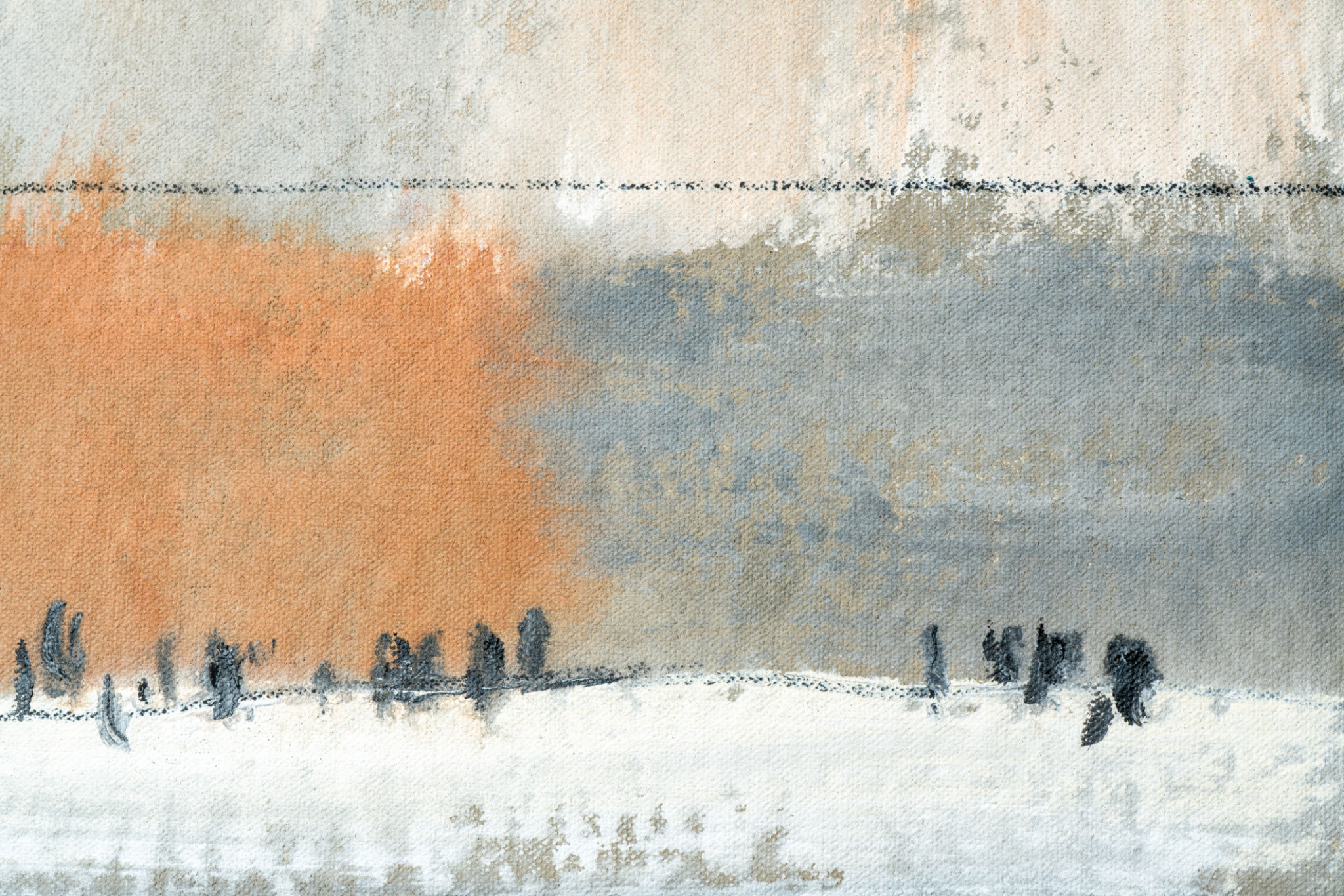 cold weather painting