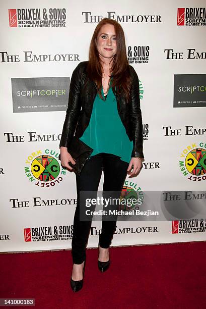 Paige Howard attends "The Employer" Los Angeles Screening at Regent Showcase Theatre on March 6, 2012 in West Hollywood, California.