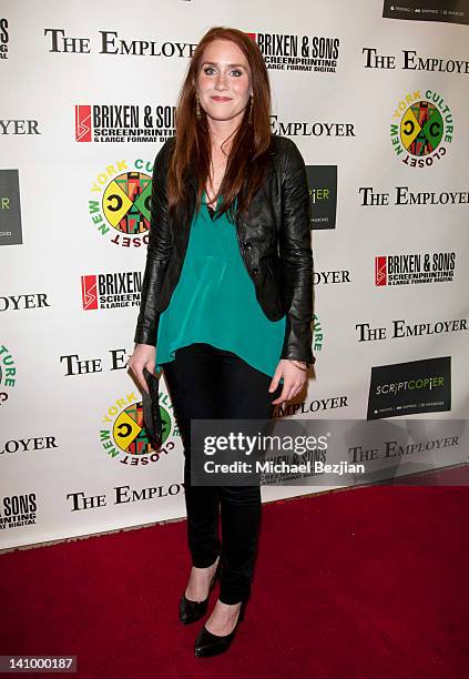 Paige Howard attends "The Employer" Los Angeles Screening at Regent Showcase Theatre on March 6, 2012 in West Hollywood, California.