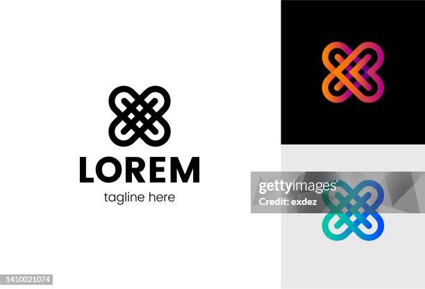 - logo - monogramm stock-grafiken, -clipart, -cartoons und -symbole
