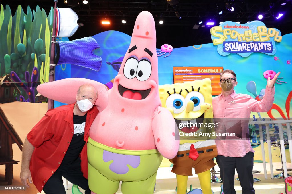 2022 Comic-Con International: San Diego - Nickelodeon's "SpongeBob SquarePants" Photo Op