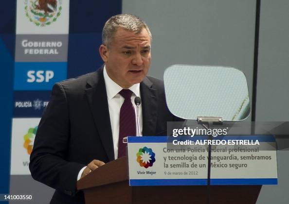 Mexican Secretary of Public Safety Genar Mexican Secretary of Public Safety Genar