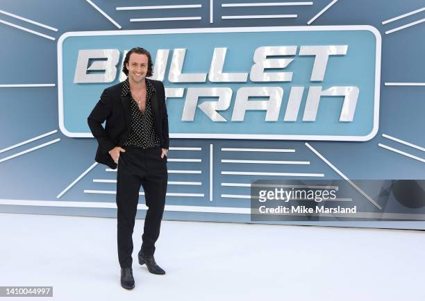 Aaron Taylor-Johnson attends the "Bullet Train" UK Gala Screening at Cineworld Leicester Square on July 20, 2022 in London, England.