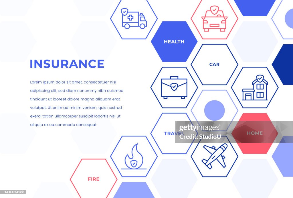 Insurance Web Banner Concepts High-Res Vector Graphic - Getty Images