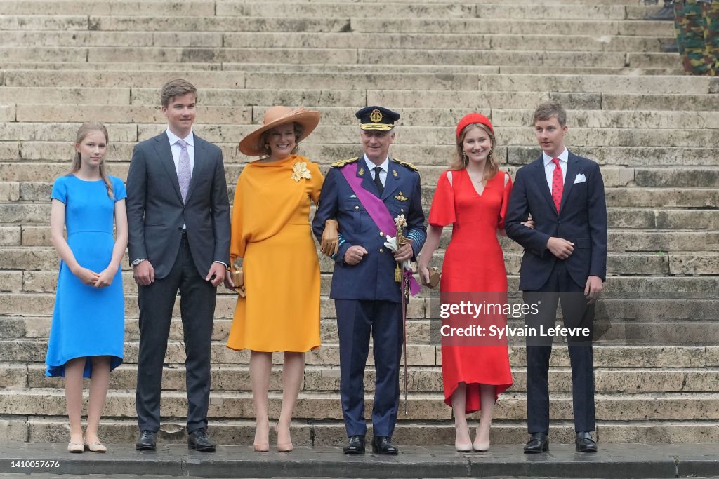 Royal Family Attends National Day Ceremony