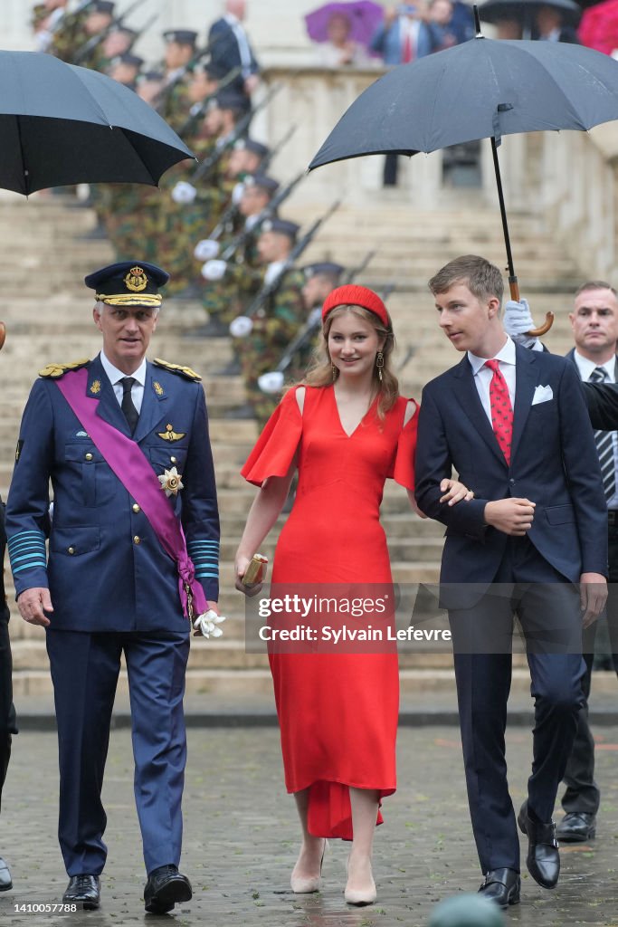Royal Family Attends National Day Ceremony