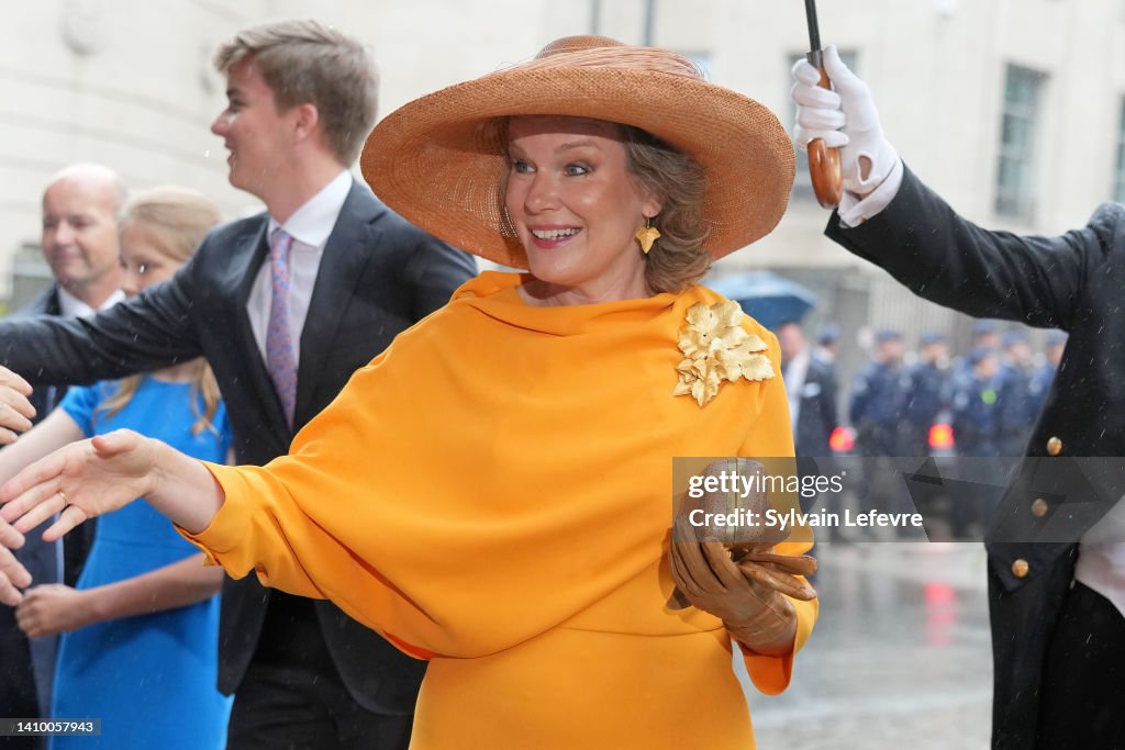 Royal Family Attends National Day Ceremony