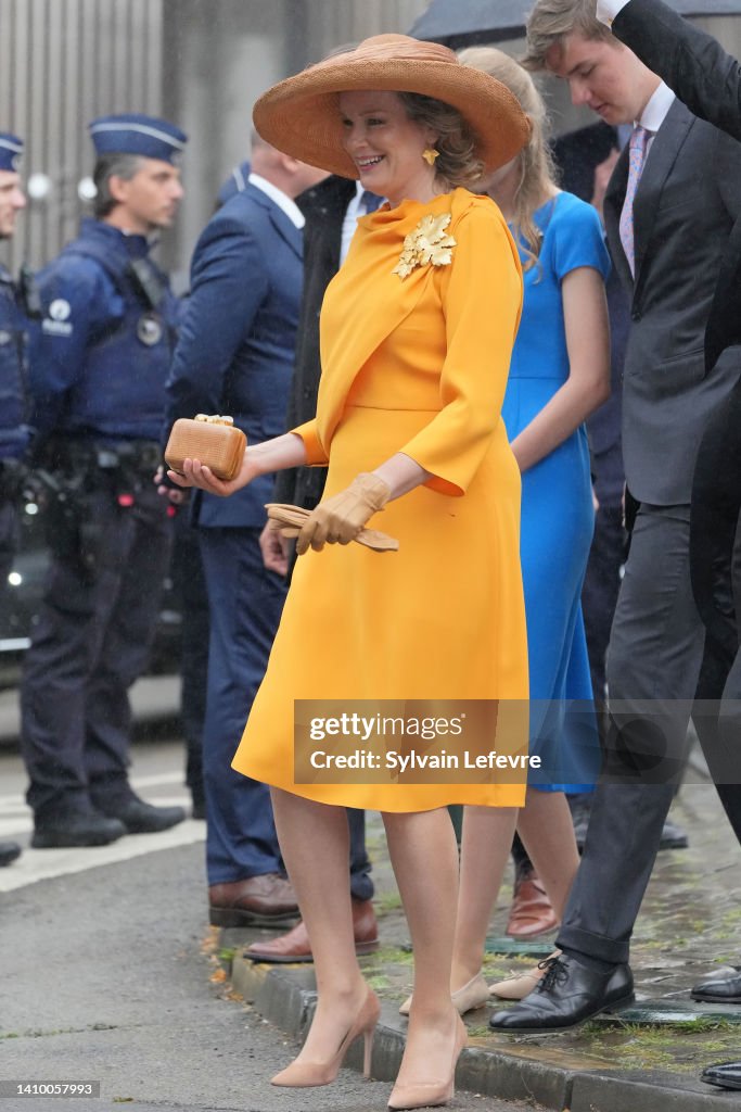 Royal Family Attends National Day Ceremony