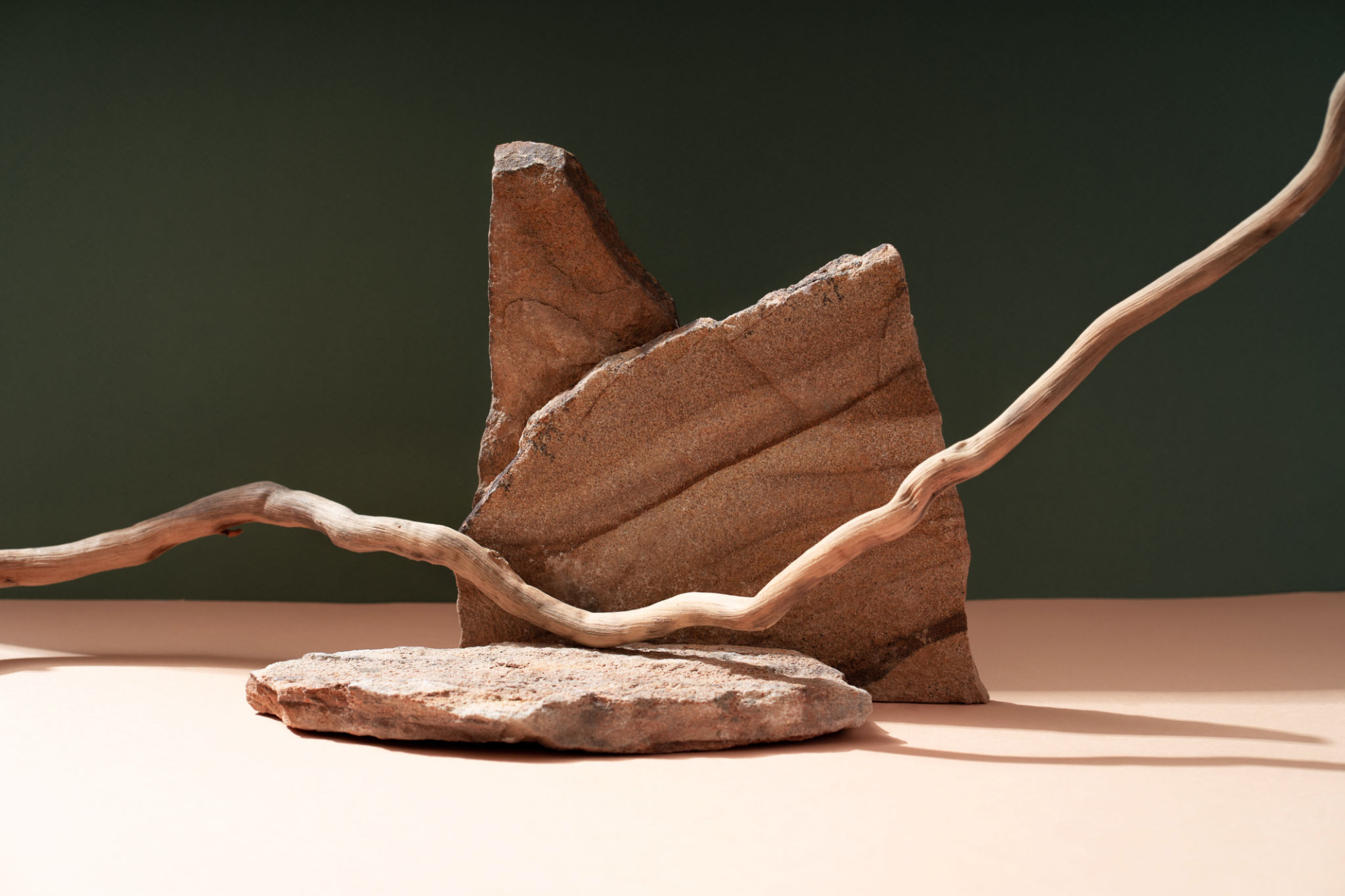 sustainable stone decor