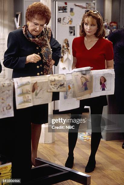 Caroline and the Opera" Episode 7 -- Aired 11/9/95 -- Pictured: Jean Stapleton as Aunt Mary Kosky, Lea Thompson as Caroline Duffy -- Photo by: Mike...