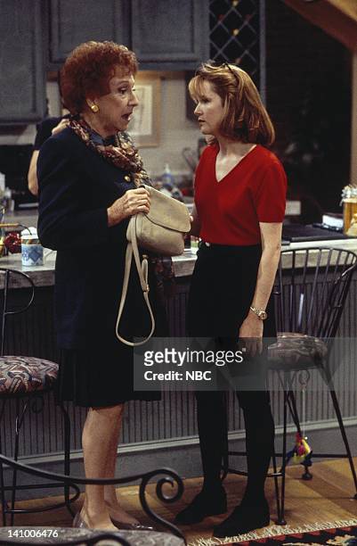 Caroline and the Opera" Episode 7 -- Aired 11/9/95 -- Pictured: Jean Stapleton as Aunt Mary Kosky, Lea Thompson as Caroline Duffy -- Photo by: Mike...