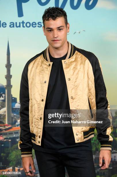 Tomy Aguilera attends the "Por Los Pelos. Una Historia de Autoestima" Madrid Photocall at Hotel URSO on July 21, 2022 in Madrid, Spain.