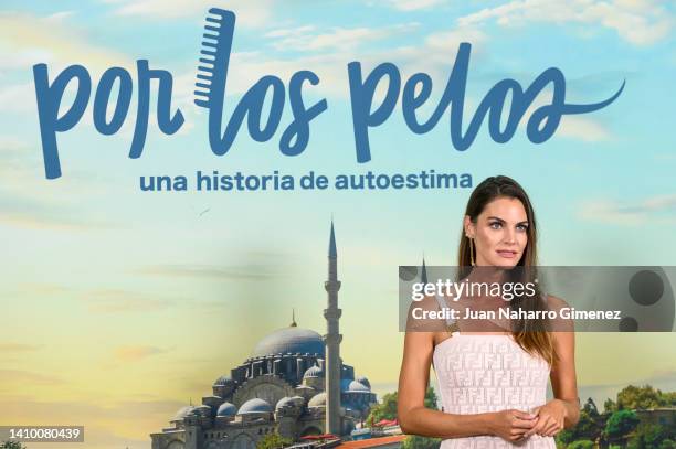 Amaia Salamanca attends the "Por Los Pelos. Una Historia de Autoestima" Madrid Photocall at Hotel URSO on July 21, 2022 in Madrid, Spain.