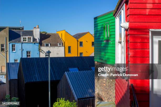 creative quarter, folkestone, kent, england - folkestone stock pictures, royalty-free photos & images