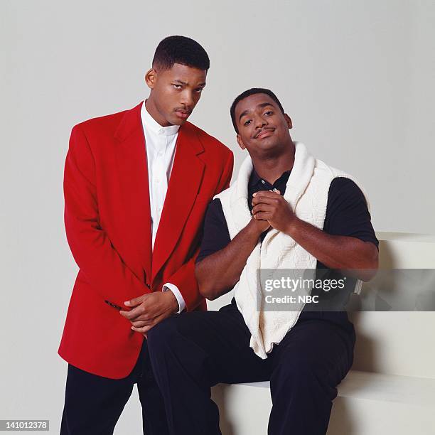 Season 5 -- Pictured: Will Smith as William 'Will' Smith, Alfonso Ribeiro as Carlton Banks -- Photo by: NBCU Photo Bank