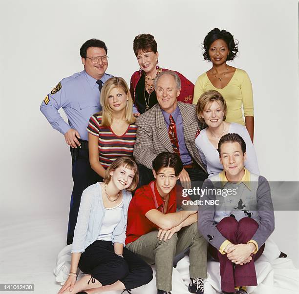 Season 5 -- Pictured: Larisa Oleynik as Alissa Strudwick, Joseph Gordon-Levitt as Tommy Solomon, French Stewart as Harry Solomon, Kristen Johnston as...